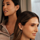 Clogau® Celebration Sterling Silver Drop Earring Backs with Swarovski® Zirconia