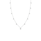Clogau Celebration Silver Topaz Necklace