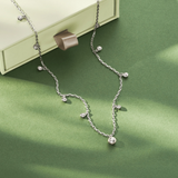 Clogau Celebration Silver Topaz Necklace