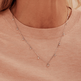Clogau Celebration Silver Topaz Necklace
