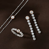 Clogau Celebration Silver Topaz Double Bracelet
