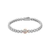 Clogau Gold Sterling Silver Celebration Tennis Bracelet