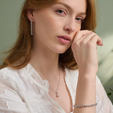 Clogau Celebration Silver Topaz Tennis Bracelet