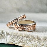 Clogau Silver Annwyl Wide Band Ring