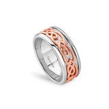 Clogau Silver Annwyl Wide Band Ring