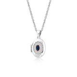Clogau Royal Clogau Silver Sapphire Diana Pendant