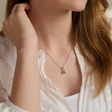 Clogau Celebration Silver Topaz Solitaire Pendant