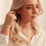 Clogau Gold Sterling Silver Blue Topaz Forget Me Not Stud Earrings