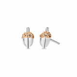 Clogau Royal Clogau Silver Oak Leaf Stud Earrings