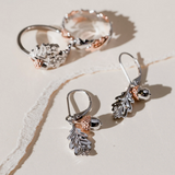 Clogau Royal Clogau Silver Oak Leaf Band Ring SALE