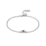 Royal Clogau® Sterling Silver Diana Bracelet with Sapphire & Swarovski® Zirconia