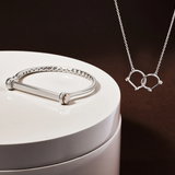 Clogau Royal Clogau Silver Stirrup Bangle