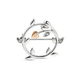 Clogau® Tree of Life® Sterling Silver Vine Brooch with Swarovski® Zirconia