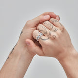 Stolen Girlfriends Club Spiked Chain Ring