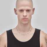 Stolen Girlfriends Club Midnight Cross Necklace 16"
