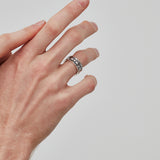 Stolen Girlfriends Club Midnight Cross Eternity Band Ring