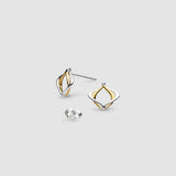 Kit Heath Alicia Golden Petite Stud Earrings