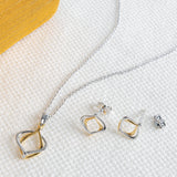 Kit Heath Alicia Golden Petite Stud Earrings