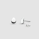 Kit Heath Coast Pebble Mini Stud Earrings 6mm
