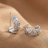 Kit Heath Blossom Flyte Honey Flower Chunky Hoop Earrings