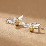 Kit Heath Blossom Flyte Honey Bee Stud Earrings