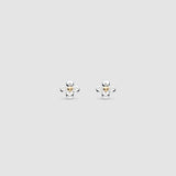 Kit Heath Blossom Flyte Honey Flower Stud Earrings
