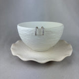 9ct Yellow Gold Diamond Huggie Hoop Earrings 0.50ct 15mm