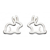 Dew Bunny Rabbit Stud Earrings