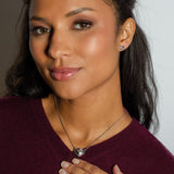 Kit Heath Love Silver Heart Stud Earrings