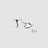 Kit Heath Desire Kiss Mini Heart Stud Earrings