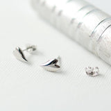 Kit Heath Desire Kiss Mini Heart Stud Earrings