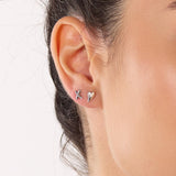 Kit Heath Desire Kiss Mismatch Stud Earrings
