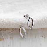 Kit Heath Entwine Twine Link Petite Stud Earrings