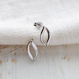 Kit Heath Entwine Twine Link Petite Stud Earrings