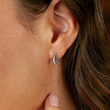 Kit Heath Serenity Loop Dainty Stud Earrings
