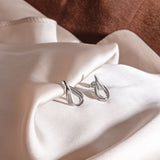 Kit Heath Serenity Loop Grande Stud Earrings
