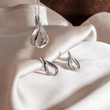 Kit Heath Serenity Loop Grande Stud Earrings