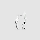 Kit Heath Serenity Curve Long Stud Earrings