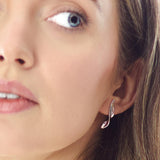 Kit Heath Serenity Curve Long Stud Earrings