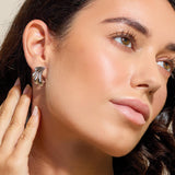 Kit Heath Océane Shell Echo Grande Stud Earrings