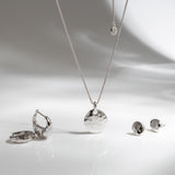 Kit Heath Mirage Reflect Round Disc Stud Earrings