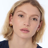 Kit Heath Mirage Reflect Golden Semi Hoop Earrings