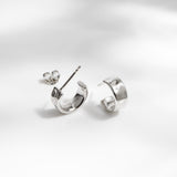 Kit Heath Mirage Reflect Semi Hoop Earrings