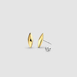 Kit Heath Glint Golden Two-Tone Stud Earrings
