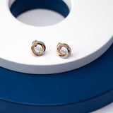 Kit Heath Bevel Trilogy Stud Earrings