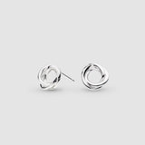 Kit Heath Bevel Trilogy Stud Earrings