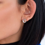 Kit Heath Bevel Trilogy Stud Earrings