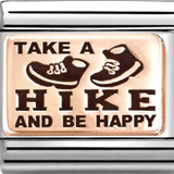 Nomination Classic Rose Gold Hiking Charm