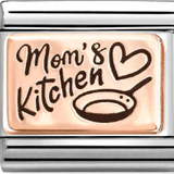 Nomination Classic Rose Gold Mom's Kitchen Charm