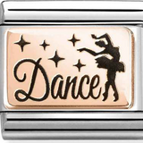Nomination Classic Rose Gold Dance Charm